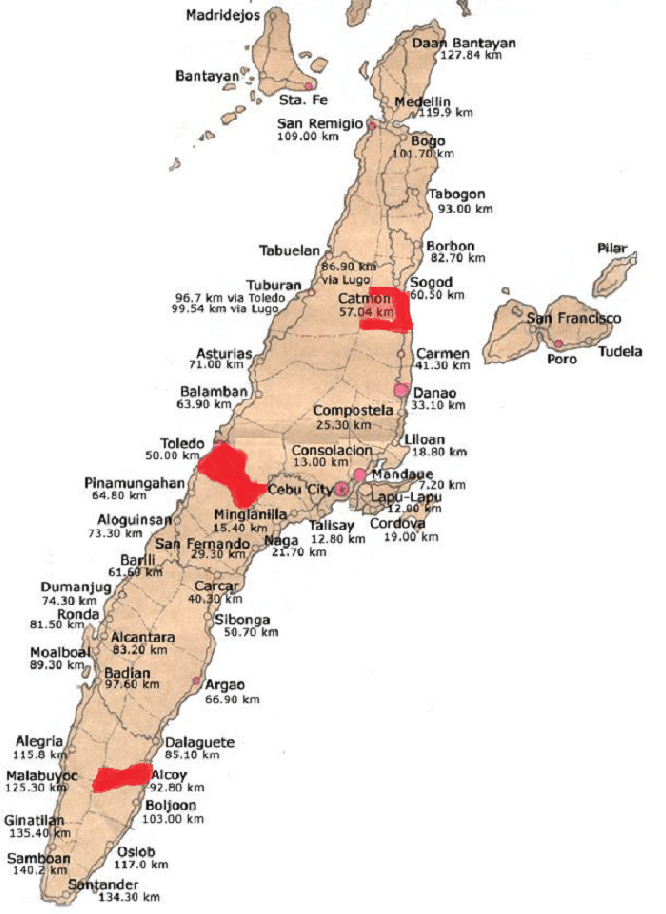 map of cebu